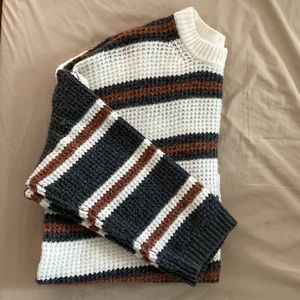 Oversized knit sweater